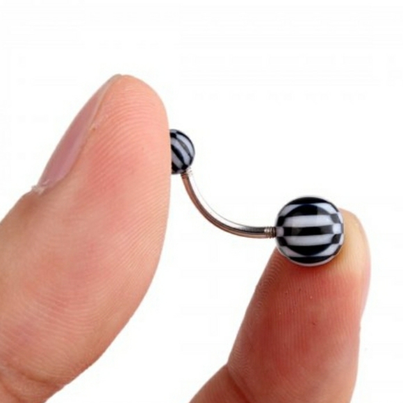 10x Mix Colors Navel Belly Botton Ring Bar Acrylic Barbell Body Jewelry - Picture 2 of 4